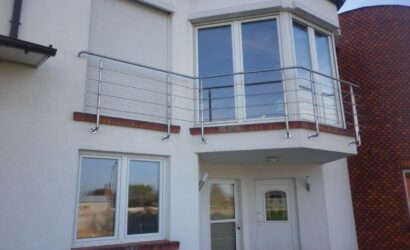 Balustrady nierdzewne