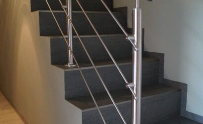 Balustrady nierdzewne