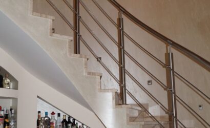 Balustrady nierdzewne