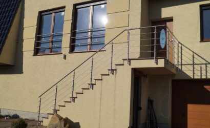 Balustrady nierdzewne