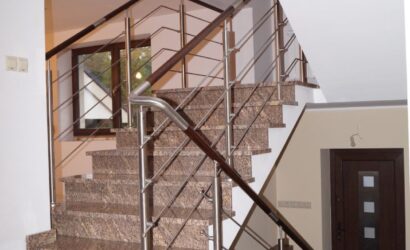 Balustrady nierdzewne