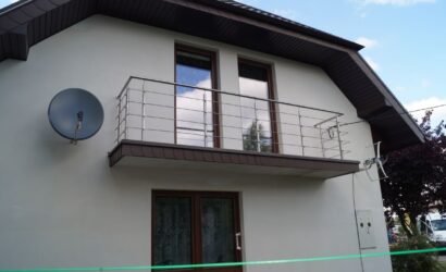 Balustrady nierdzewne