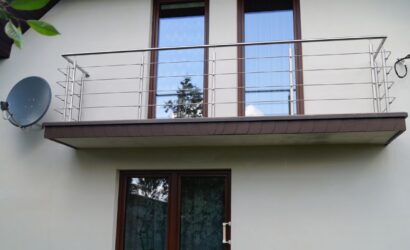 Balustrady nierdzewne