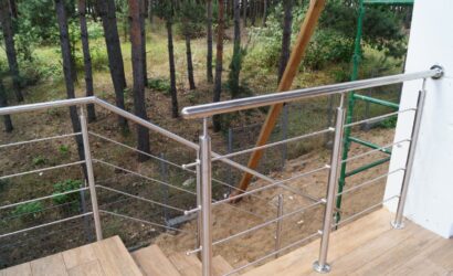 Balustrady nierdzewne