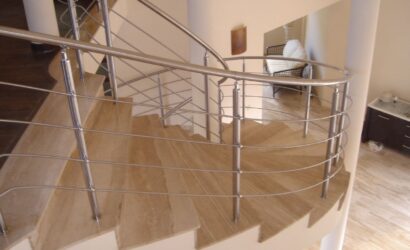 Balustrady nierdzewne