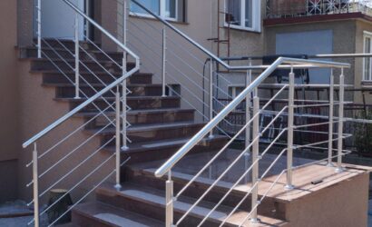 Balustrady nierdzewne