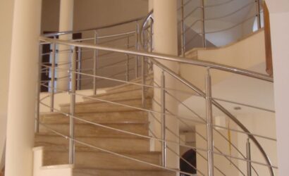 Balustrady nierdzewne