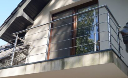 Balustrady nierdzewne
