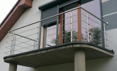 Balustrady nierdzewne