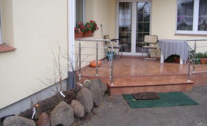 Balustrady nierdzewne