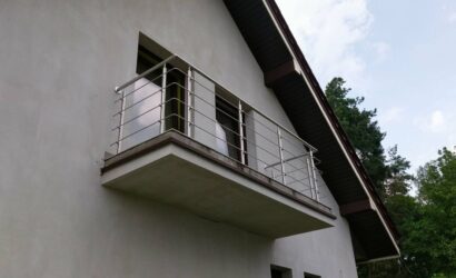 Balustrady metalowe zewnętrzne