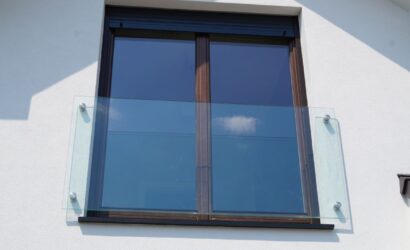 Balustrady szklane zewnętrzne