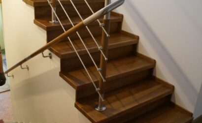 Stopnie z podstopniami na beton