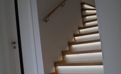 Stopnie z podstopniami na beton