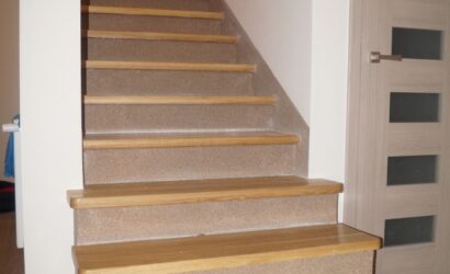 Stopnie na betonie